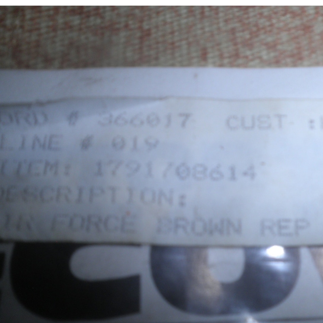USAF Air Force, Director's Chair Recover, Brown with Air Force Emblem, NIP
