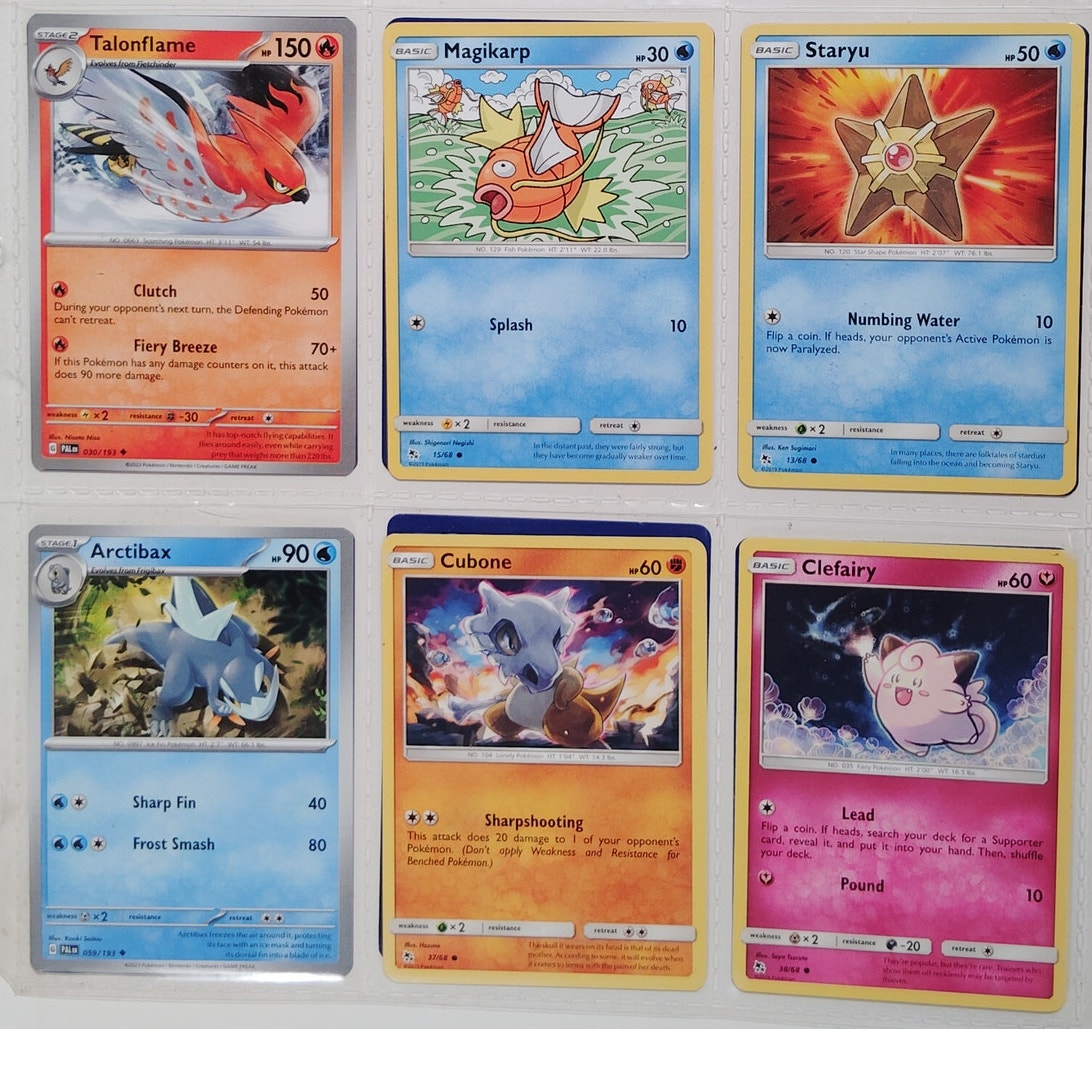 18 Random Pokémon Cards Pictured, Actual Photos Provided