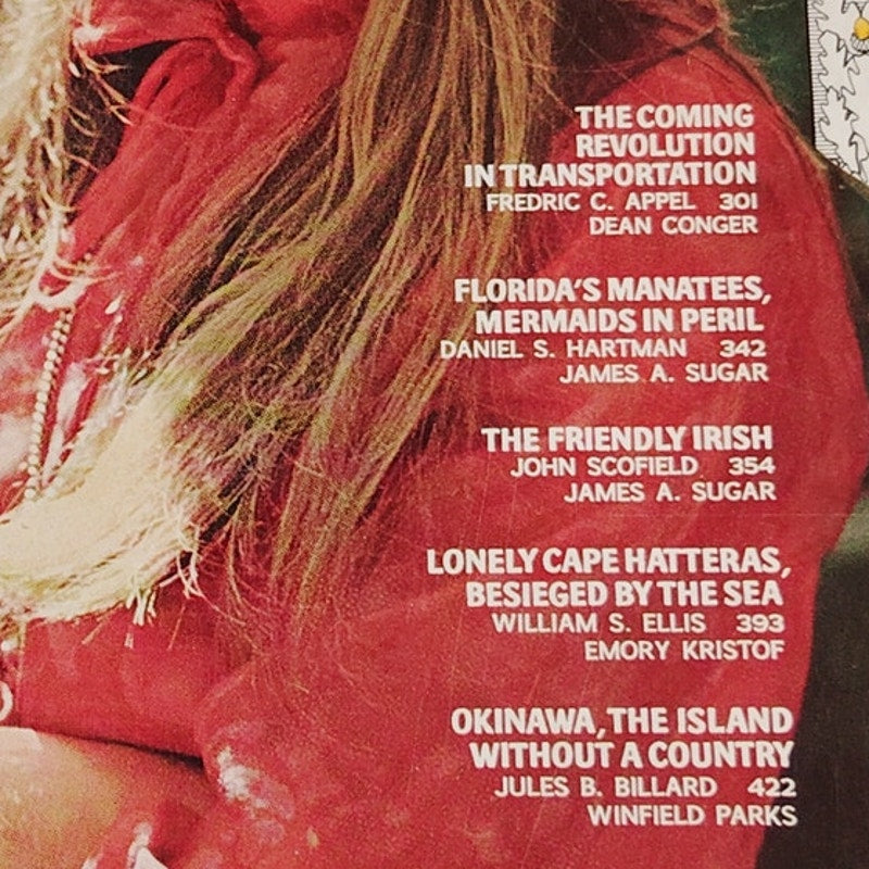 National Geographic – September 1969, Cape Hatteras, Transportation, Okinawa