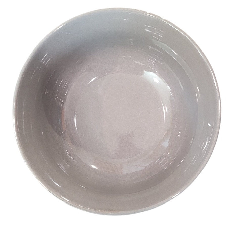 2-PK Fluted Stoneware Serve Bowls Gray Hearth & Hand with Magnolia, Large 9.75"D