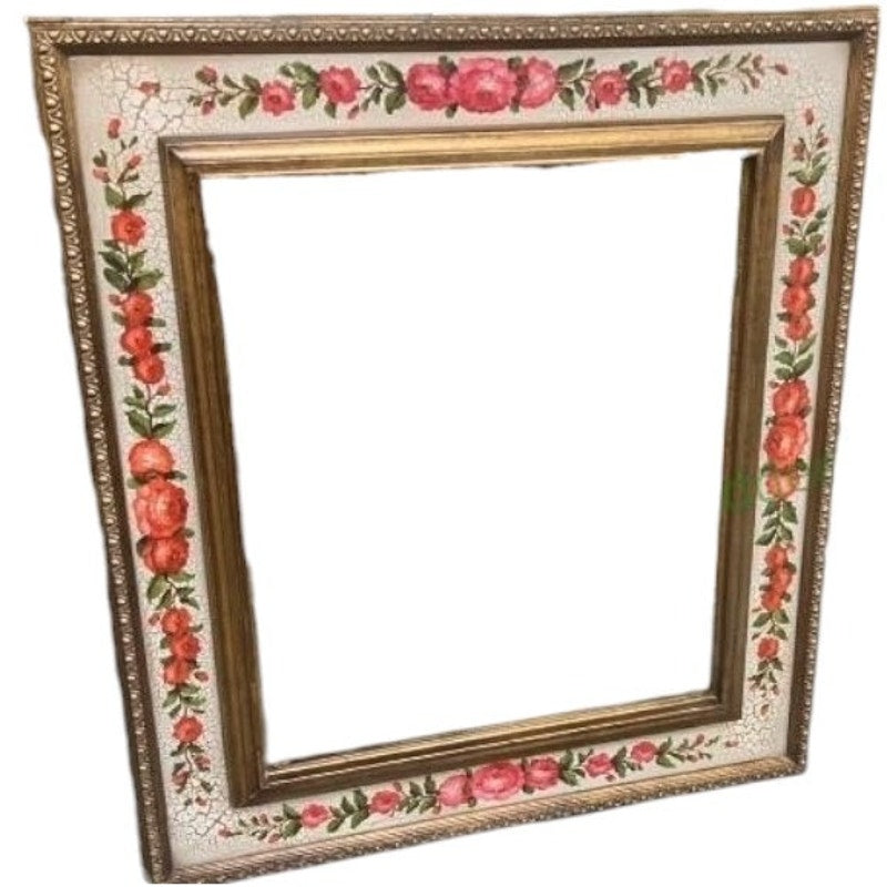 Vintage Wood Picture Frame - Picture Space 24" x 20", Overall Frame 30: x 35"