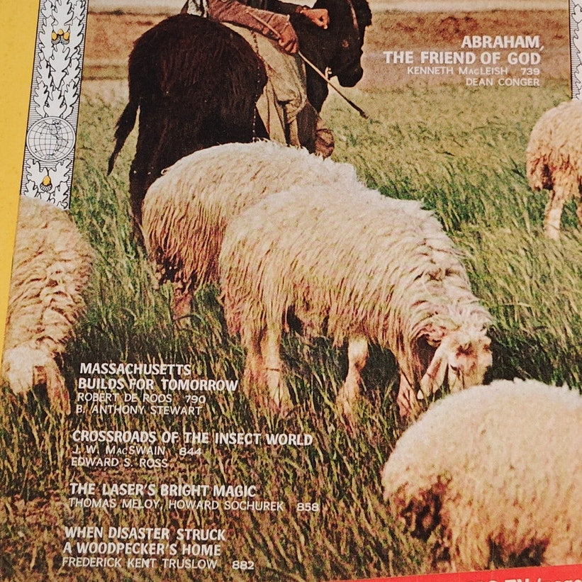 National Geographic Magazine – December 1966 | Abraham, Lasers & Massachusetts