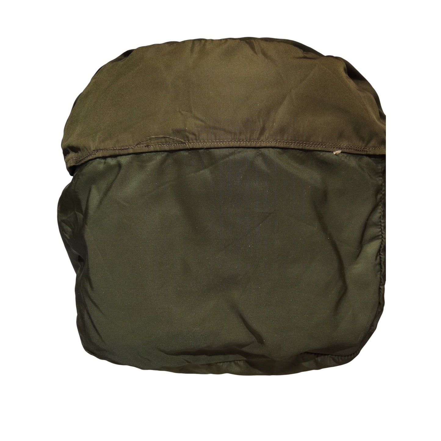 British WWII-Era Medic Bag, Green, Red Cross Emblem, Grommet Closure, EUC