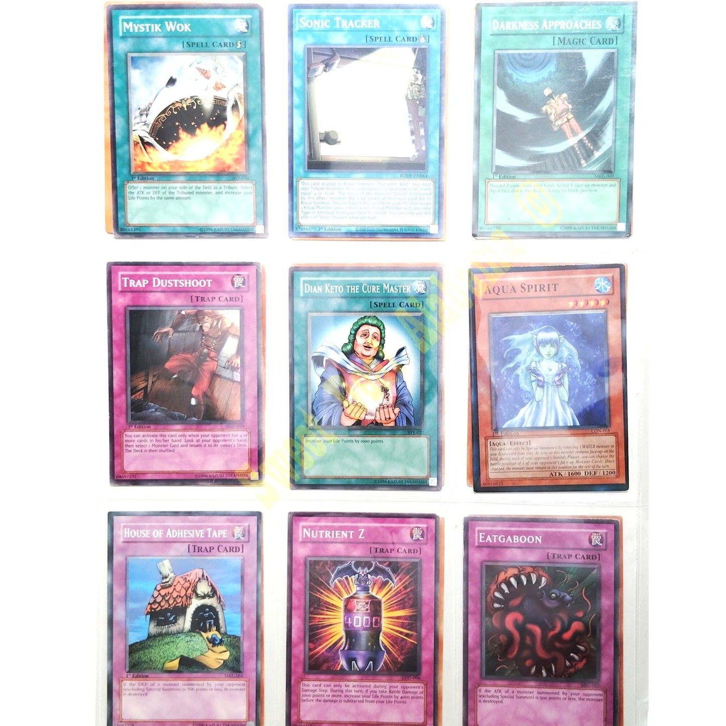 18 Random Yu-Gi-Oh! Cards Pictured, Excellent Condition, Actual Photos