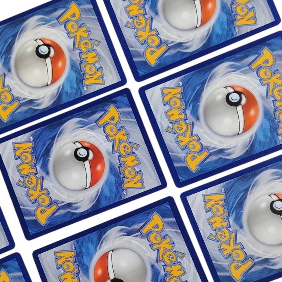18 Random Pokémon Cards Pictured, Actual Photos Provided
