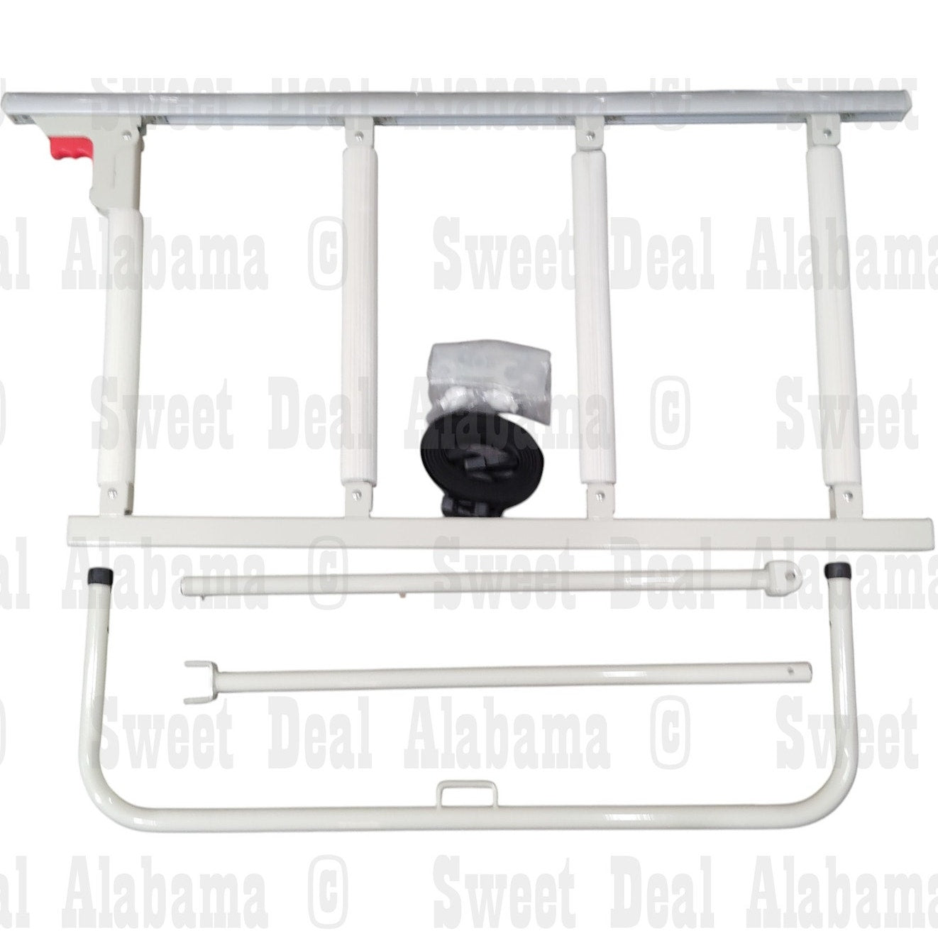 Bed Rail for All Bed Sizes 36.6"x15.8" Folding Assist Handle for Fall Prevention