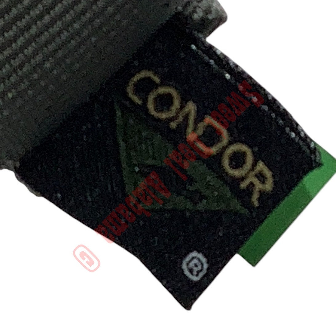 Condor Blood Type Keychain, O NEG (O NEGATIVE), Foilage (Gray), Snaphook
