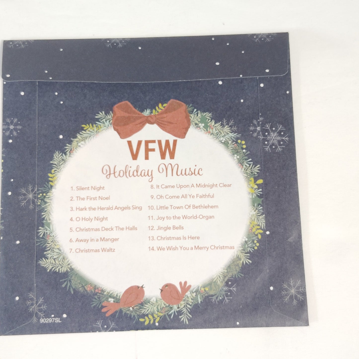 VFW “Holiday Music” CD Polar Bear Edition 14‑Track Christmas Donor Premium