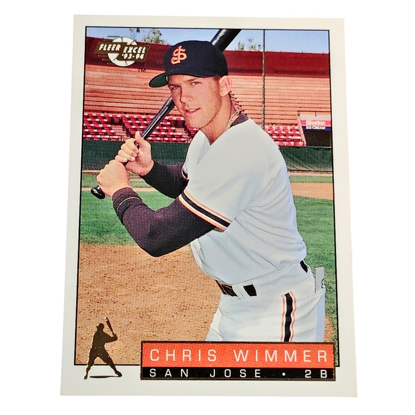 Chris Wimmer, San Jose Giants, #297, 93-94 Fleer Excel Minor Leagues