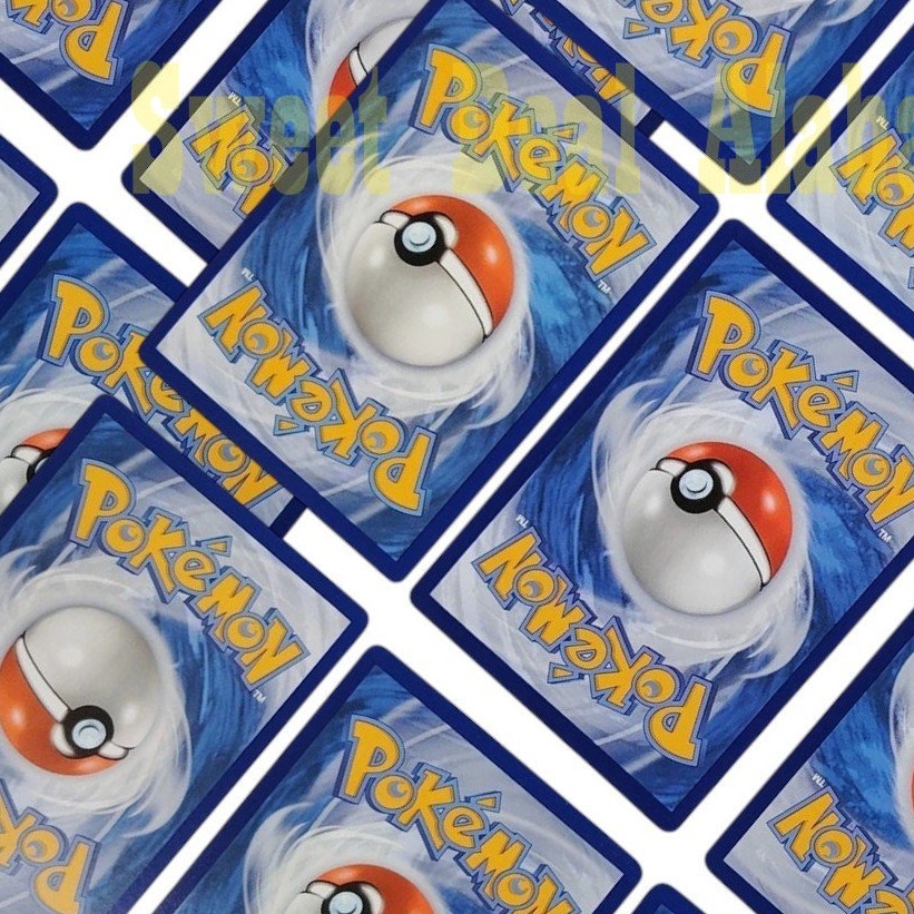 18 Random Pokémon Cards Pictured, Actual Photos Provided