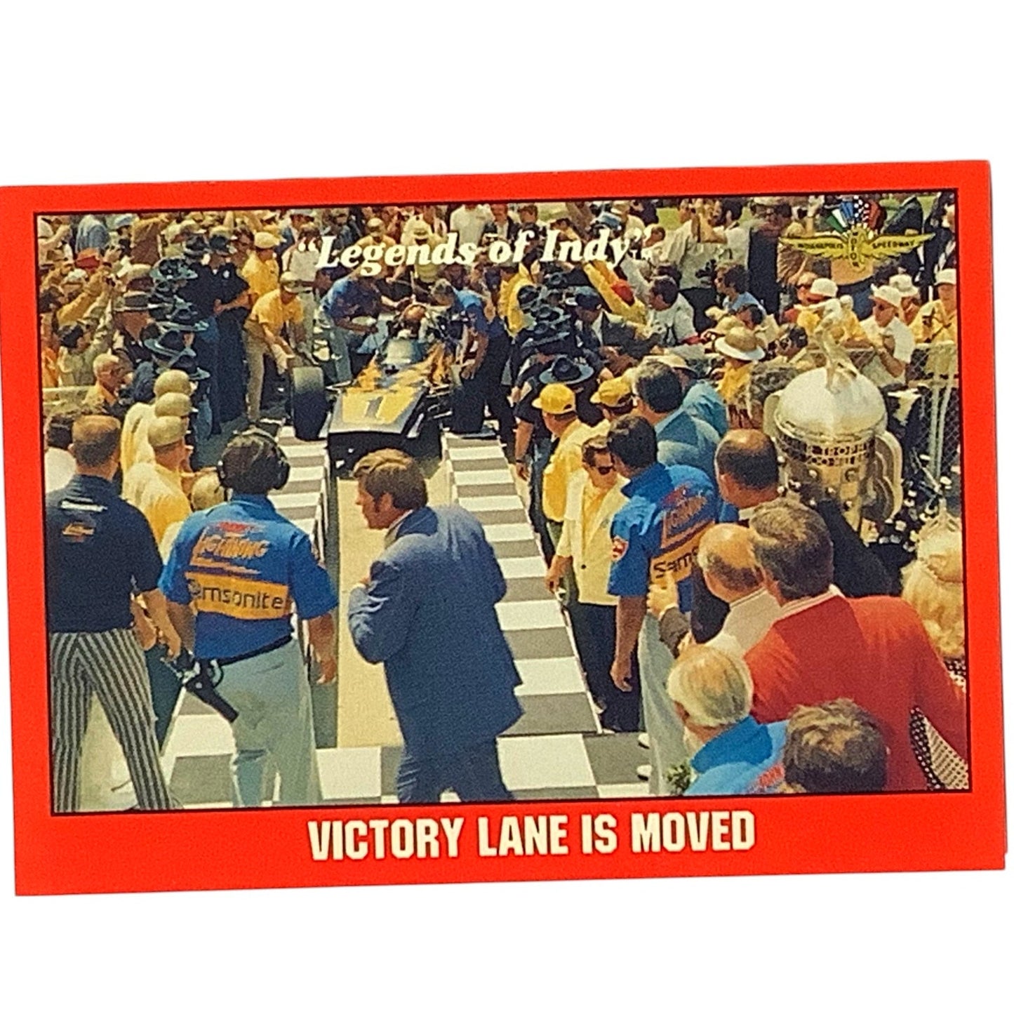 1971 Victory Lane's New Location at the Indy 500, 1992 Legends of Indy, #72 NM+