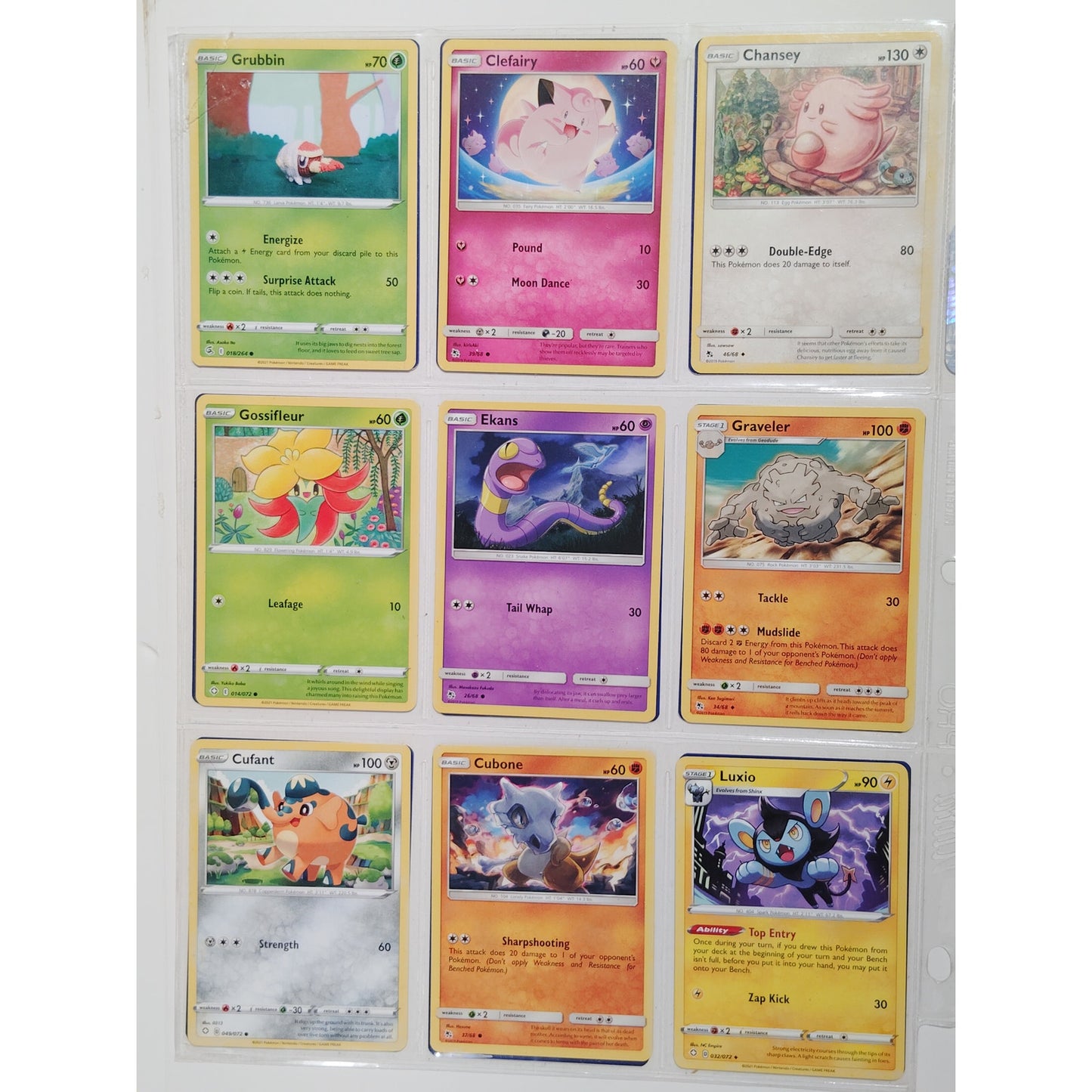 18 Random Pokémon Cards Pictured, Actual Photos Provided
