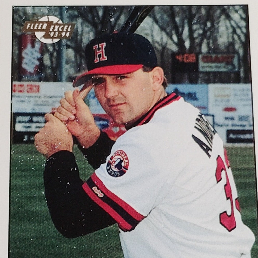 Shane Andrews, Harrisburg Senators, No. 222, 93-94 Fleer Excel Minor Leagues