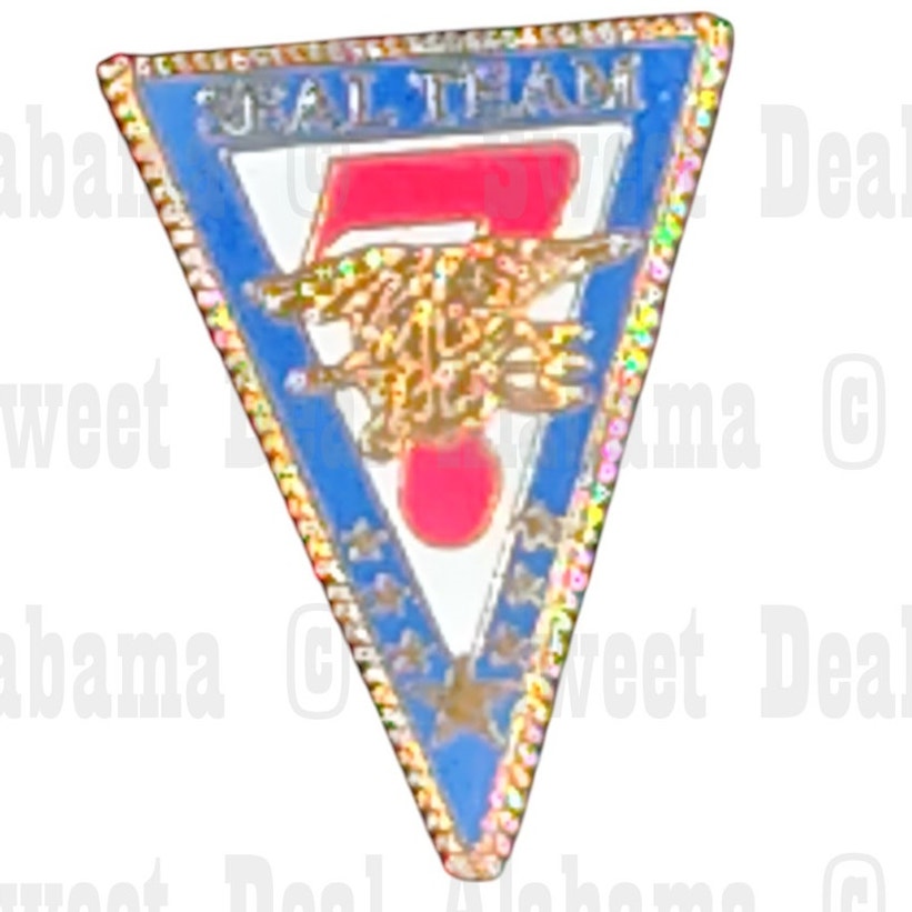 Seal Team Seven Hat, Lapel, or Vest Novelty Collectors Pin 1"H x 3/4"W