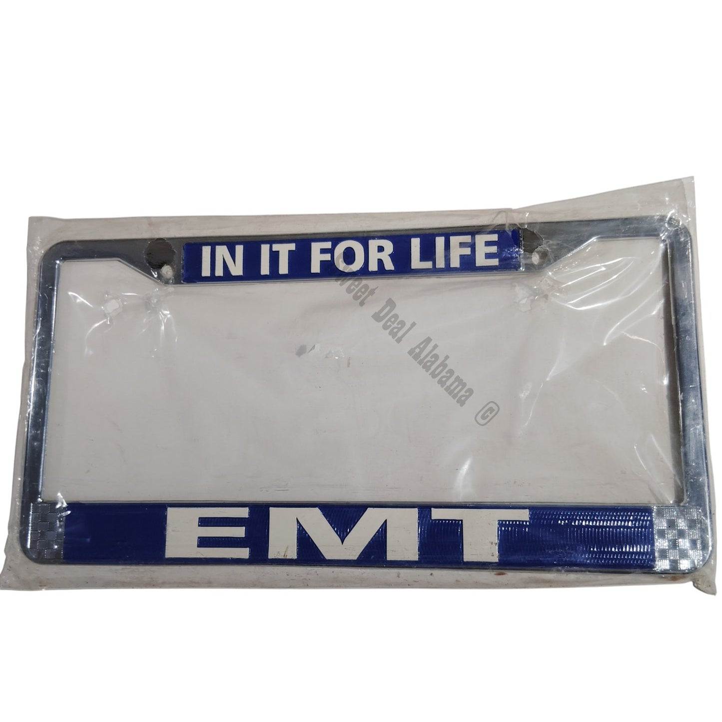 In It For Life - EMT - 12.25 x 6.25 Tag Frame for Standard 12 x 6 Tag