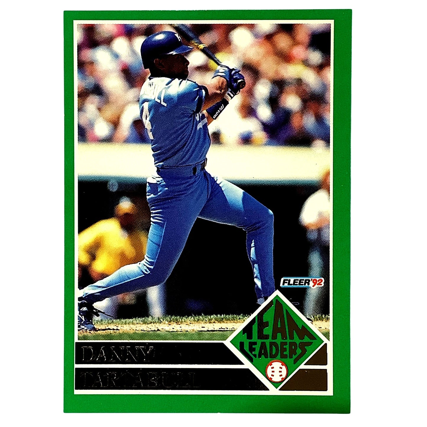 1992 Fleer Team Leaders Card #18 of 20, Danny Tartabull, Kansas City Royals, NM+