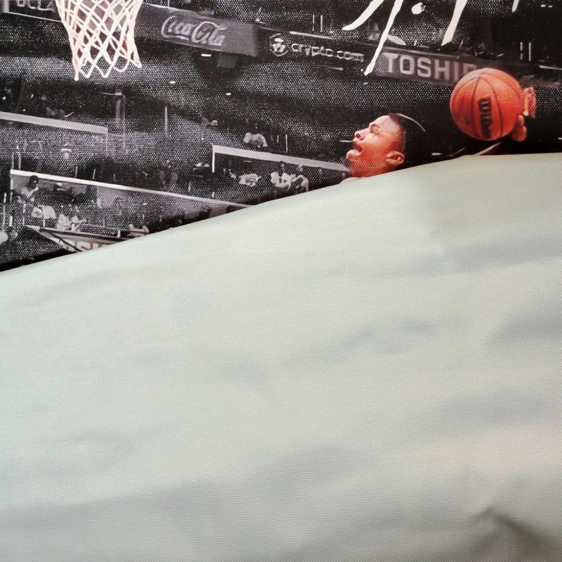 16x24" Ja Morant Dunk Canvas Print Poster – Classic Basketball Moment Wall Art (Unframed)