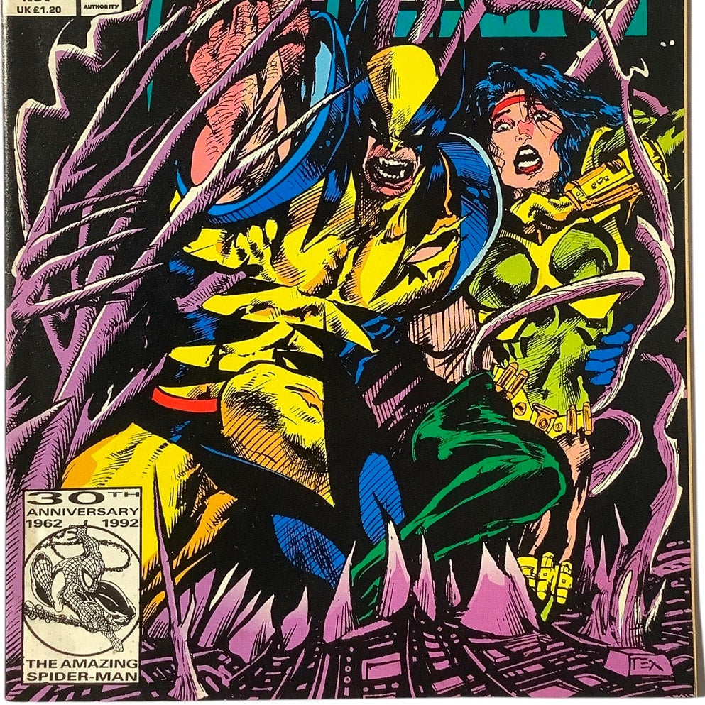 Marvel's Wolverine #63, Bastions of Glory!, Nov. 1992, VF/NM 9.0