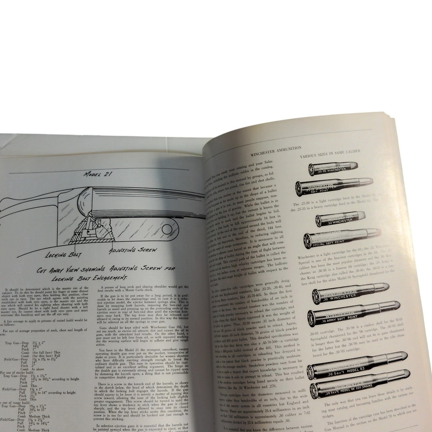 Winchester Sales Manual 1938 Reprint by Lear Publications 1970