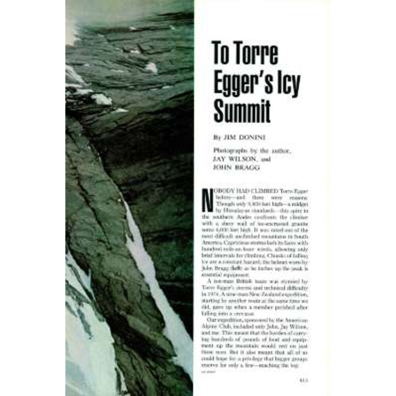 National Geographic December 1976 -Torre Egger, Ehiopian Early Man, Square-Rigger, Australia Wild Flowers, Whales of the World, Jackson Hole WY....