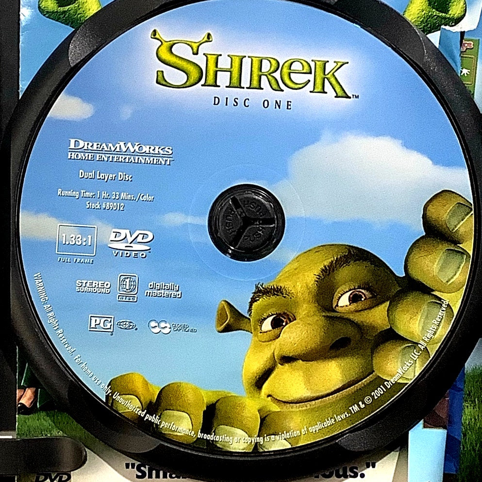 Shrek (Two-Disc Special Edition, 2001) 93 Min. Animated, Family Movie