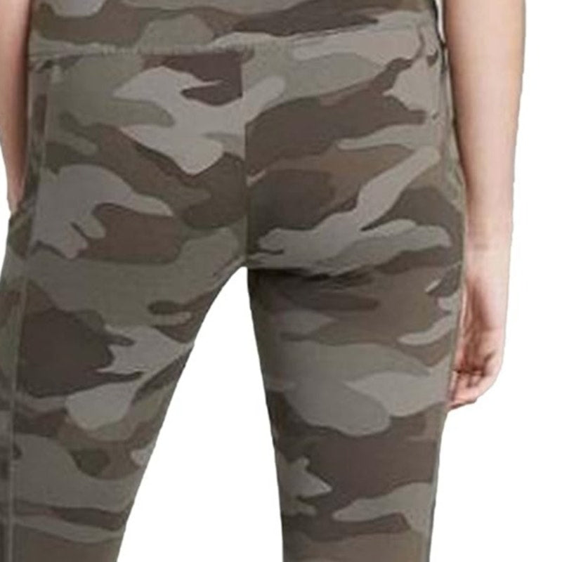 Wild Fable Women’s High‑Waisted Ultra Soft Leggings – Green Camo – Small