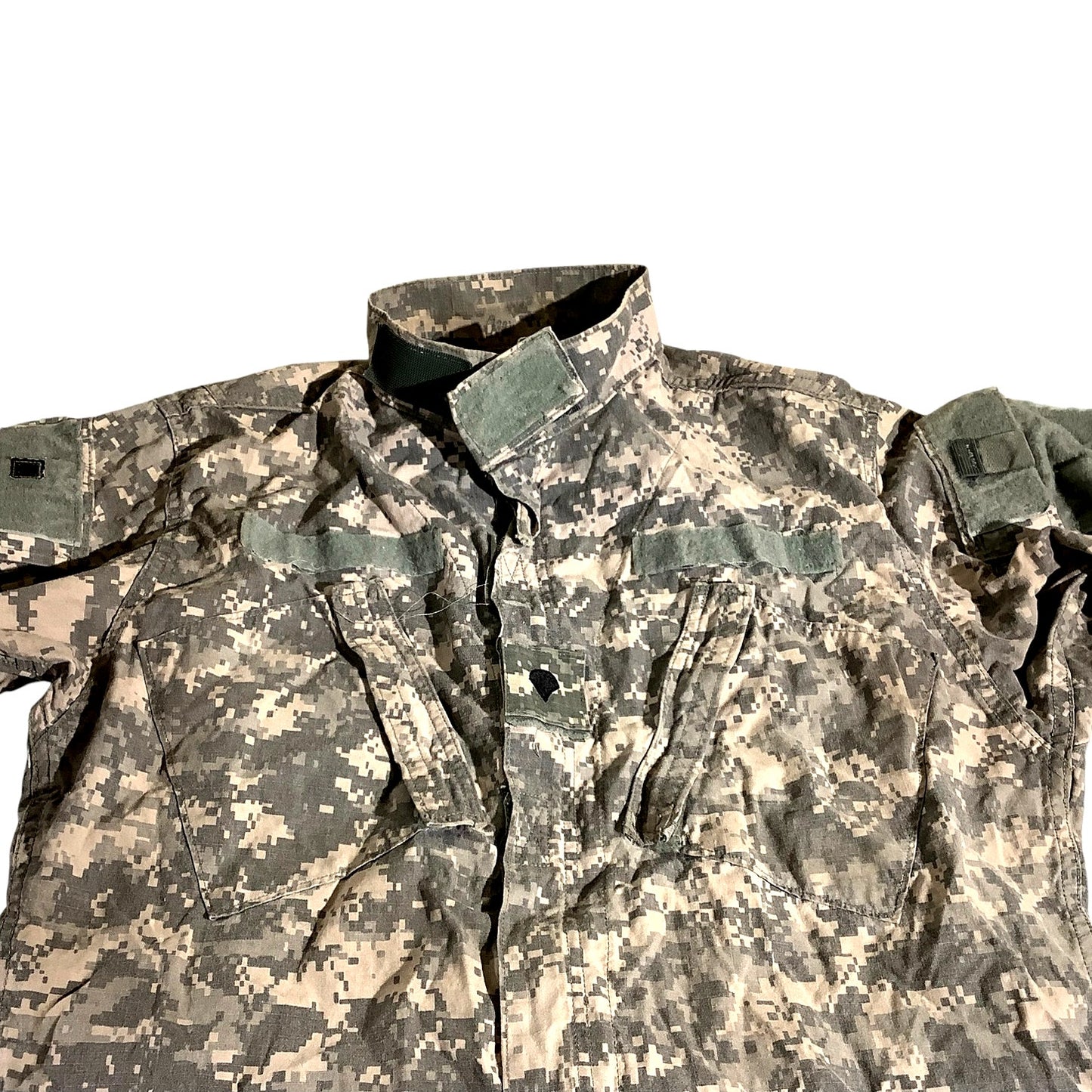 UNIVERSAL COAT, ARMY COMBAT UNIFORM, FLAME RESISTANT, EUC, SIZE: MEDIUM/LONG