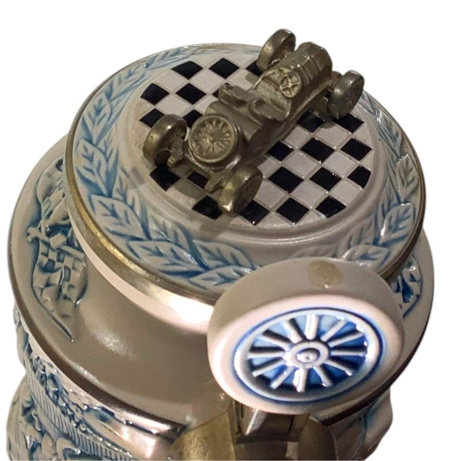 Racing Car Stein (Early Production), Made in Brazil 7448/300,000 Winner's Circle