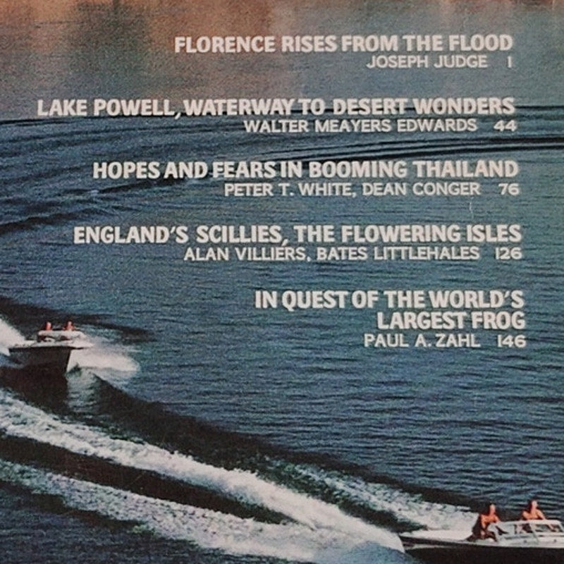National Geographic Magazine – July 1967 | Thailand, Florence & Lake Powell