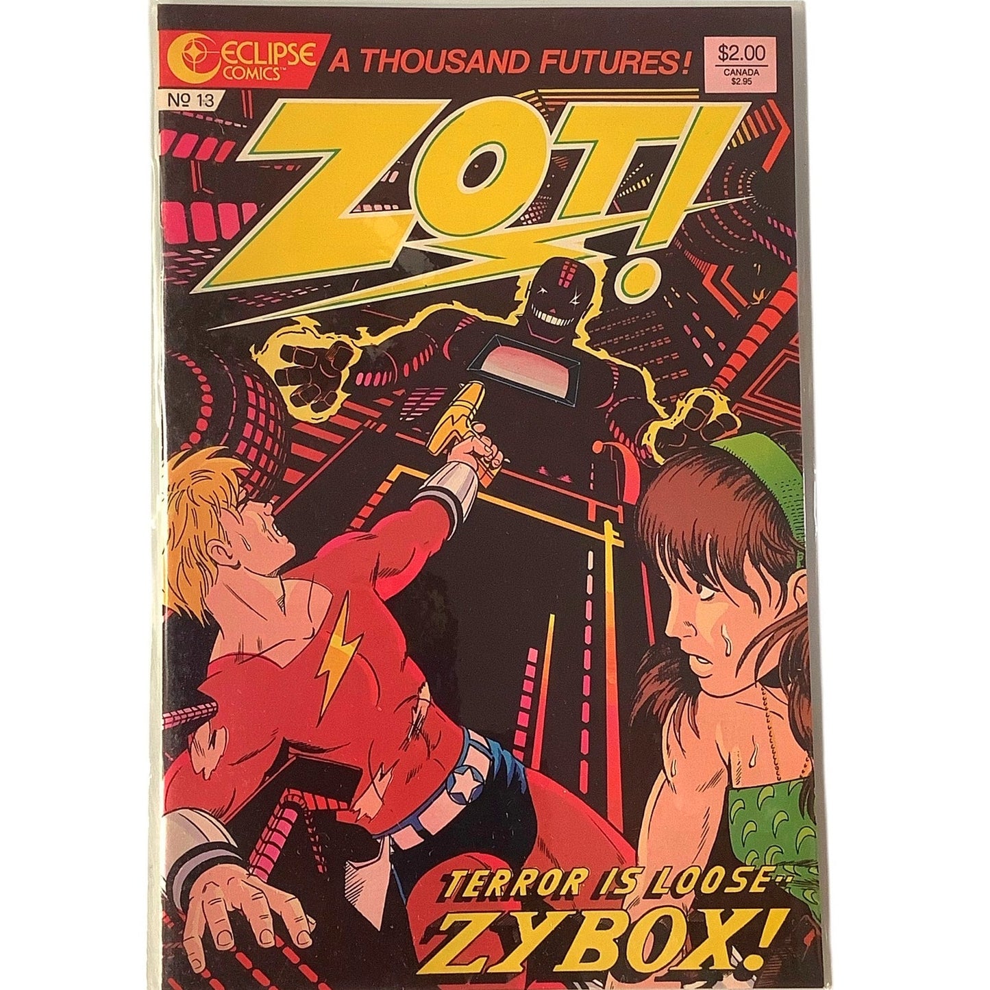 Zot! A Thousand Futures!, No.13, May 1987, Eclipse Comic Book