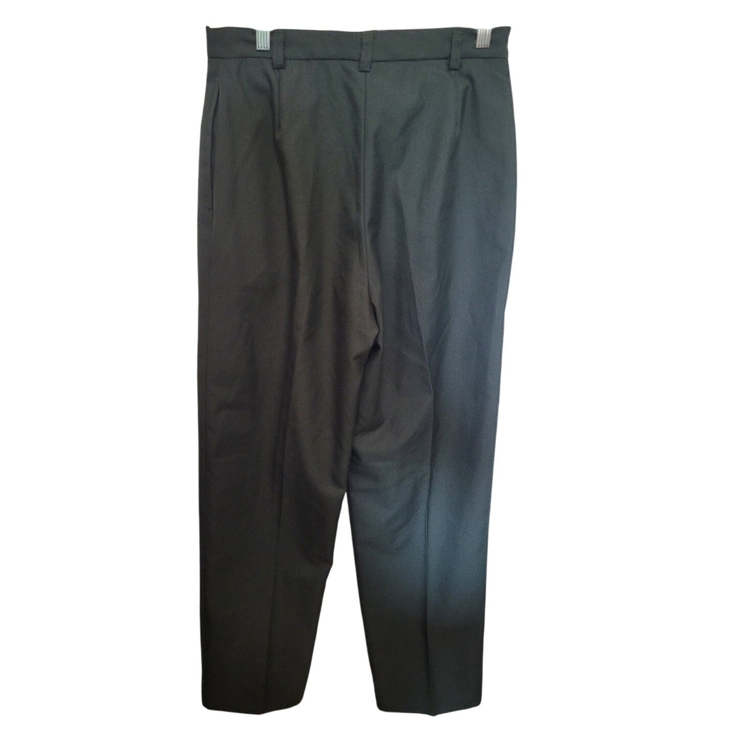 US Military Women’s Dress Slacks - Size 10MR - Green Shade 489 - Poly/Wool Serge