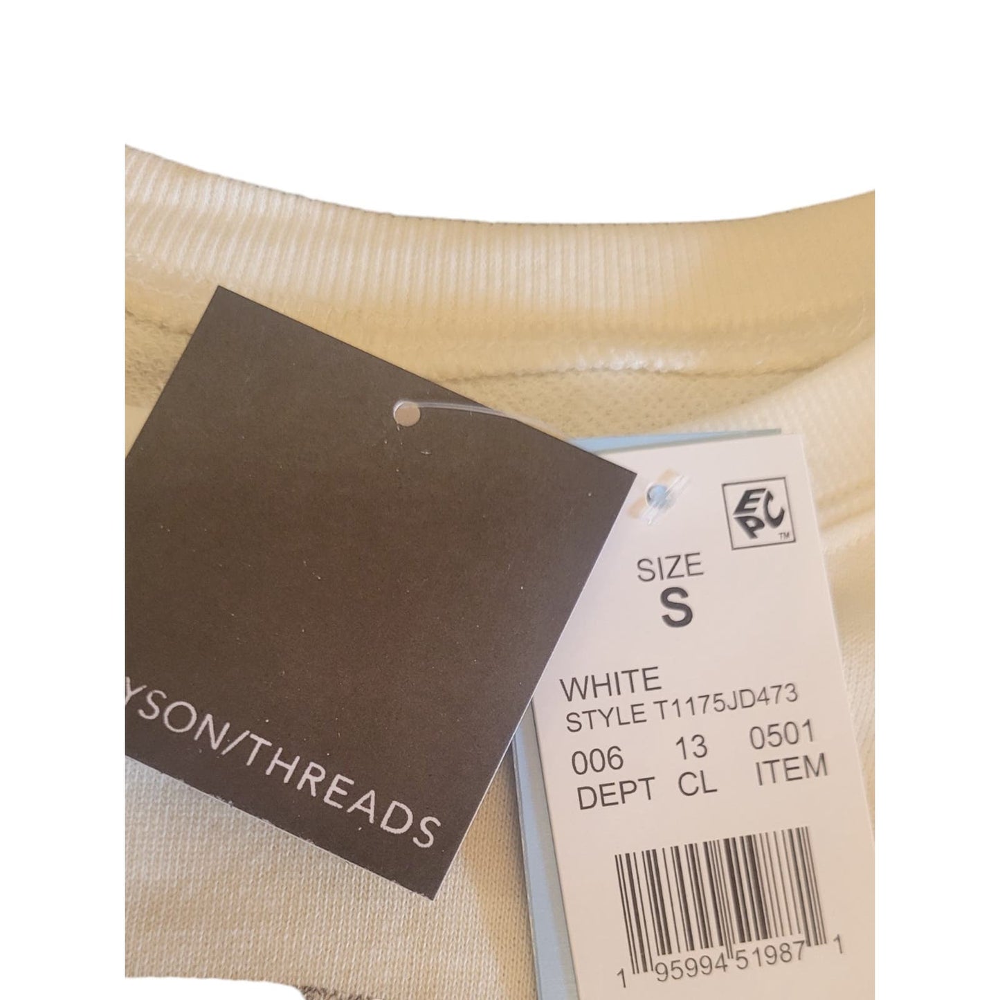 Grayson Threads Women's SM Skull Crew Neck Long Sleeve Graphic Sweatshirt Dress