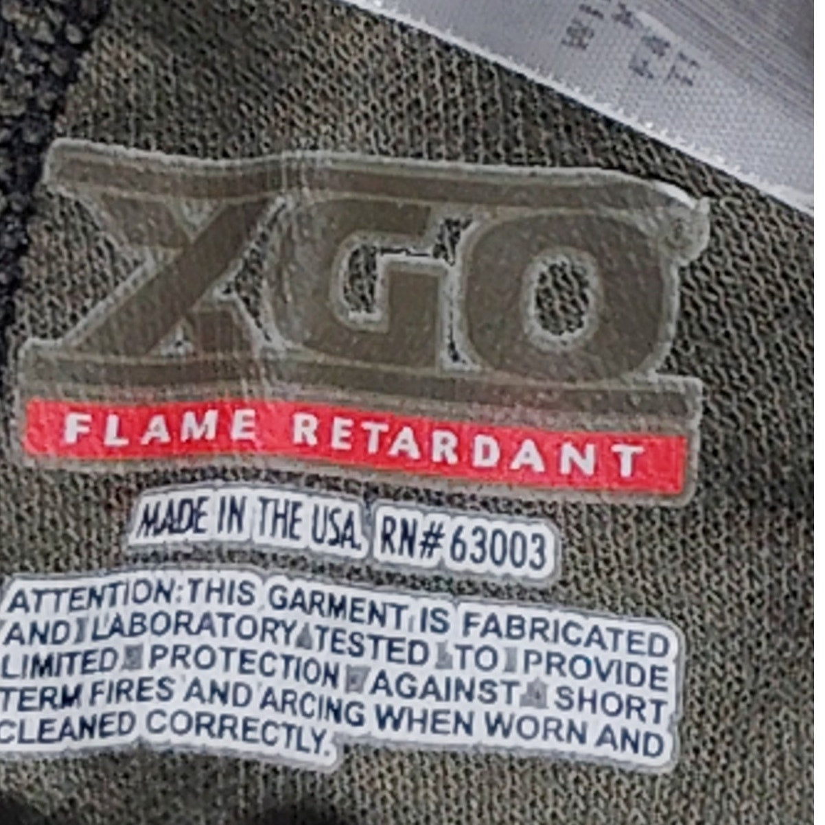 XGO Flame Retardant Balaclava – RN#30003 – Phase 1 Lightweight FR – Tactical Hood – Olive Green
