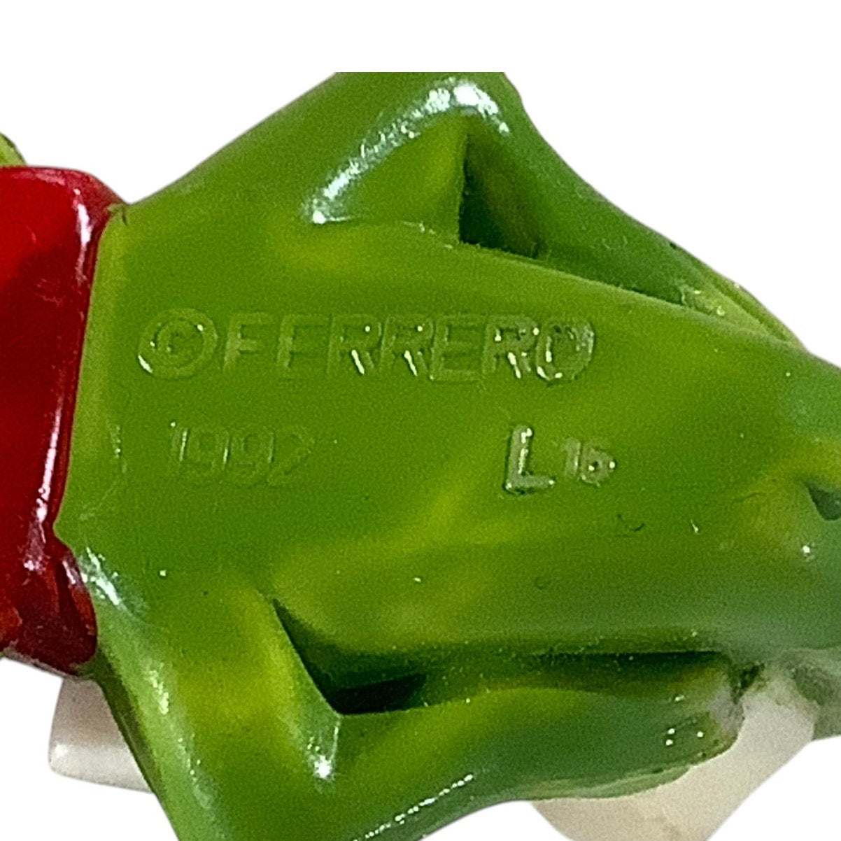 VTG 1992 Ferrero Resting Crocodile at Computer Figurine 1-1/2"L x 3/4"H x 7/8"W