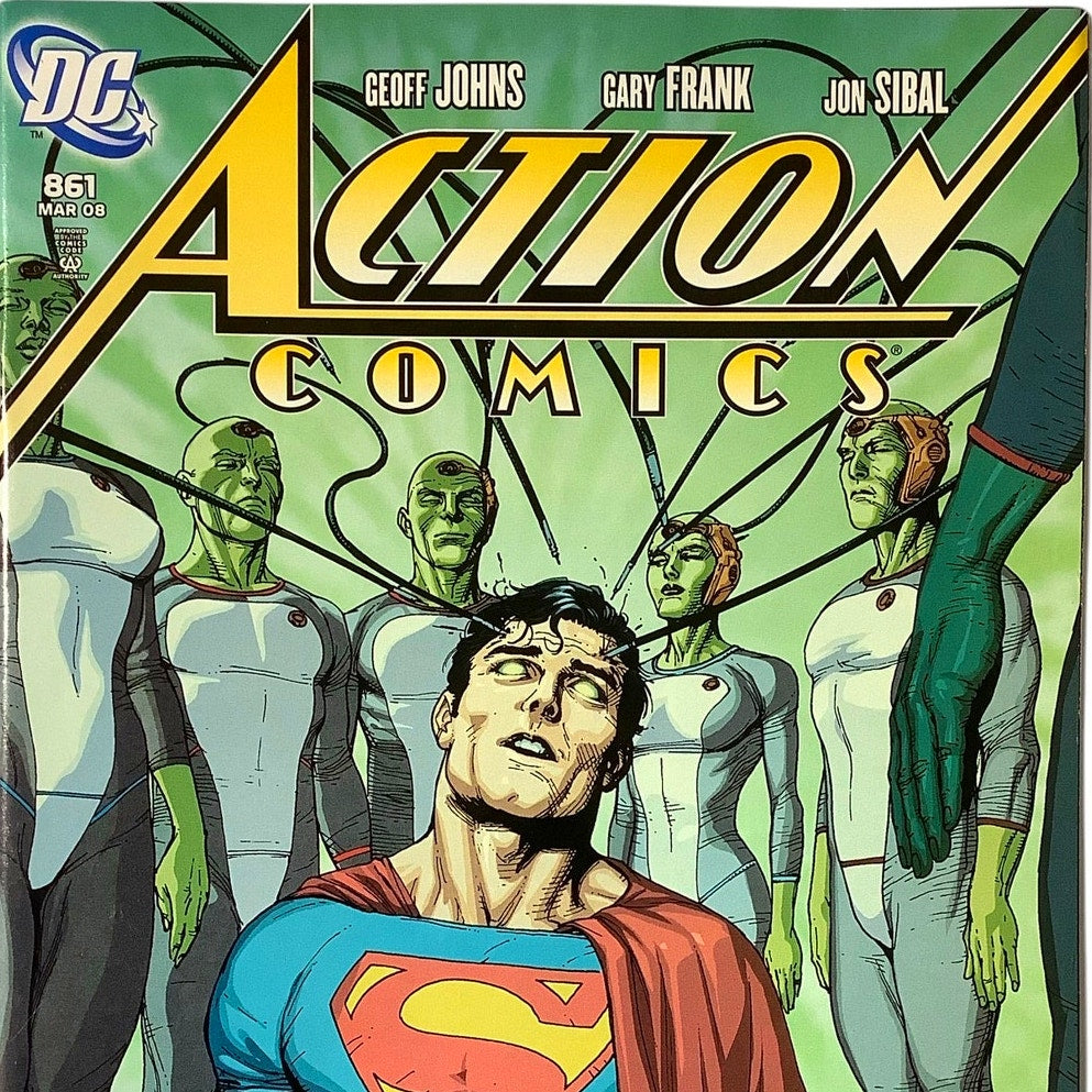 DC, Action Comics #861, Superman and Legion of..., Part 4/6, Mar 2008, NM 9.4