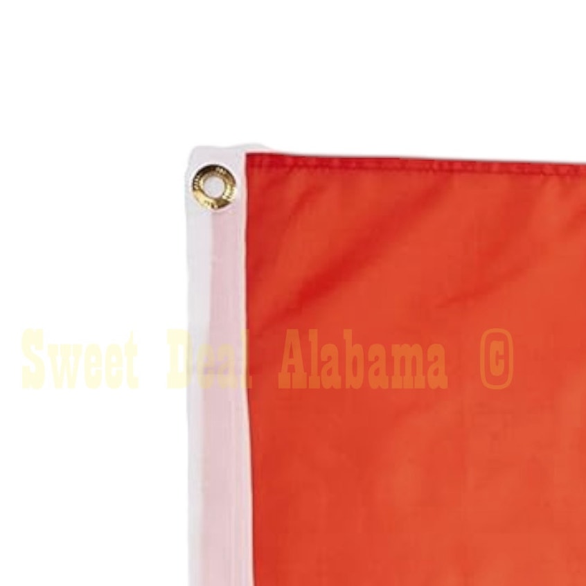 Fire Department Flag, 3 Ft. x 5 Ft. 100D Poly Flag, Brass Grommets
