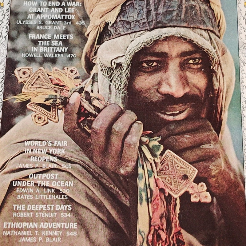 National Geographic– April 1965 Brittany, Appomattox & Deep-Sea Exploration