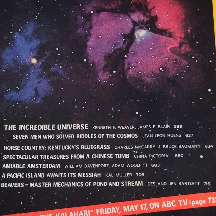 National Geographic Magazine – May 1974, Bluegrass, Beavers, Chinese Tomb