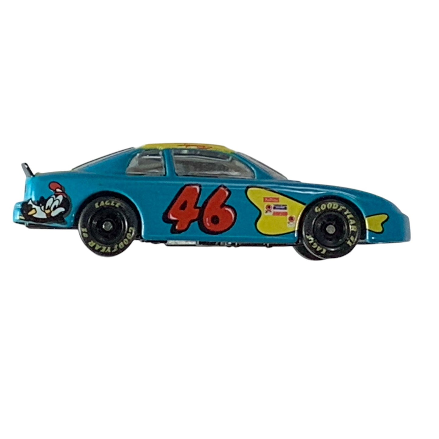 Wally Dallenbach #46 Woody Woodpecker, NASCAR 1:64 Die Cast Car, 1998 Revell EUC