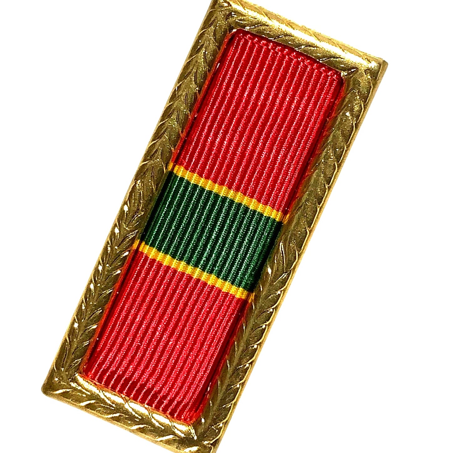 Hat/Lapel Pin, Army Superior Unit Award Ribbon in Large Gold Frame