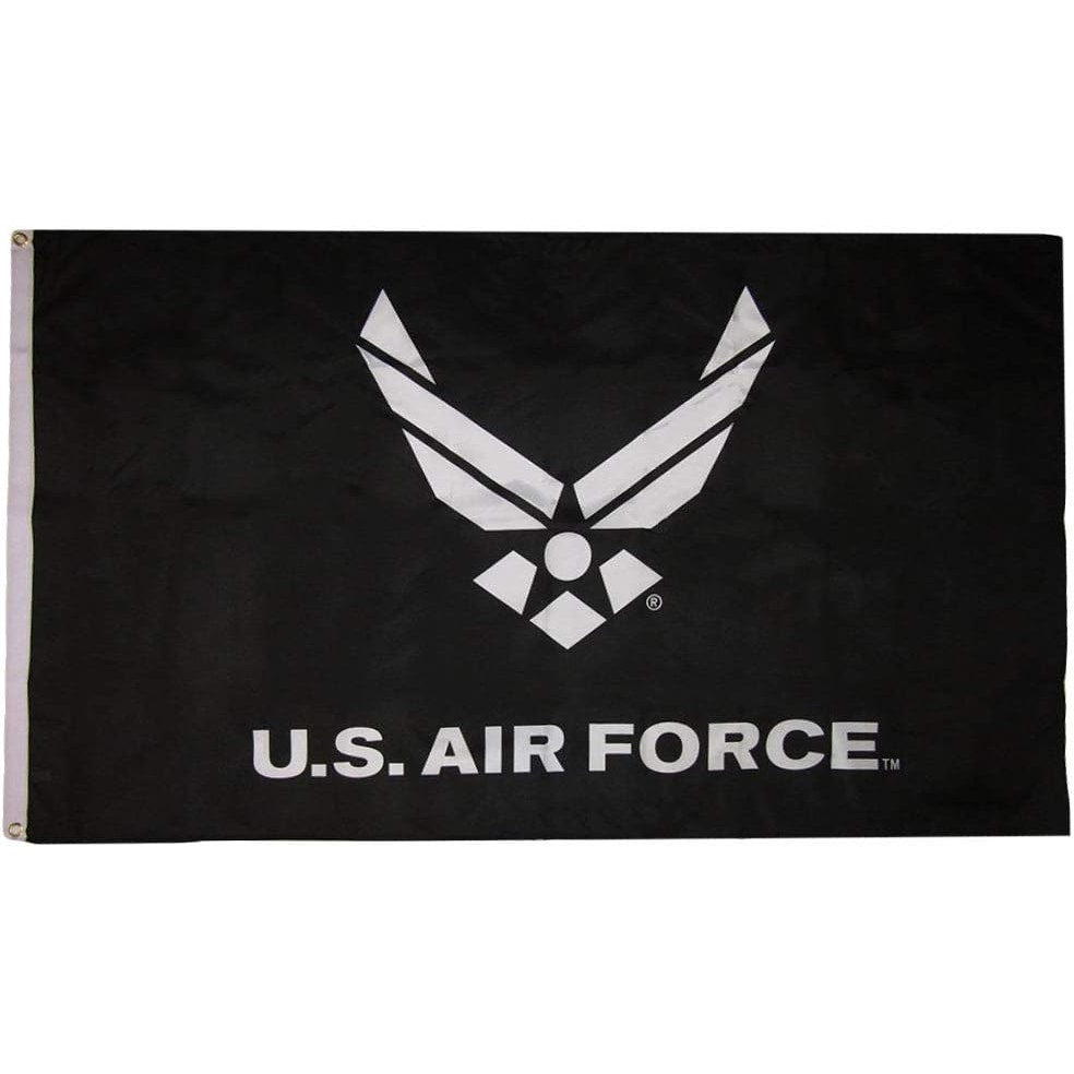 U.S Air Force USAF Black Wings Flag, 3' x 5' Poly Flag / Banner, Grommets