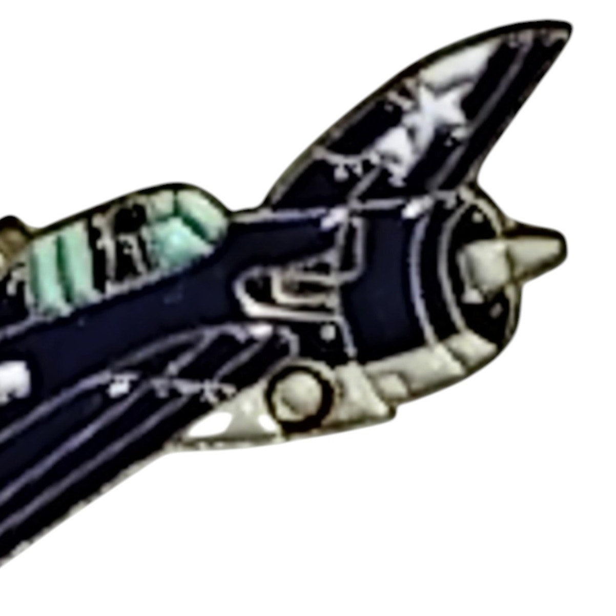 Gold & Blue F6F Hellcat WWII Fighter Aircraft Hat, Lapel, Brooch Pin – Military Aviation Collectible