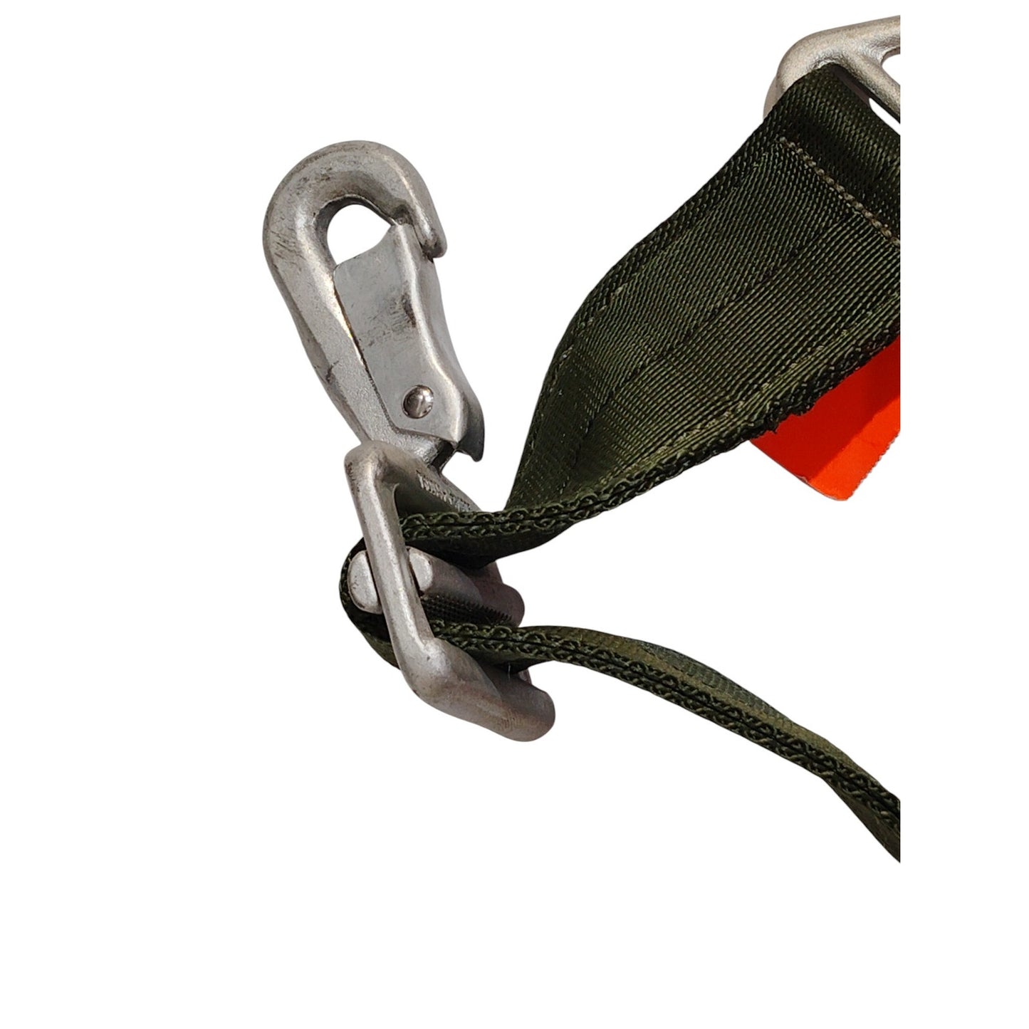 12" Parachute/Cargo Strap w/ PS22043-1 B-12 Hook ODG 1-5/8" Wide Rated 2500 lbs