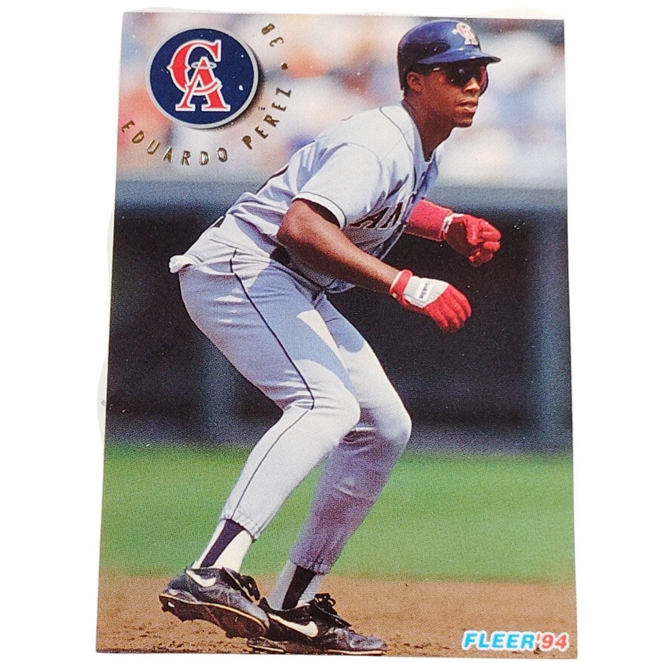 Eduardo Perez, California Angels, #67, 1994 Fleer Baseball Collector's Card