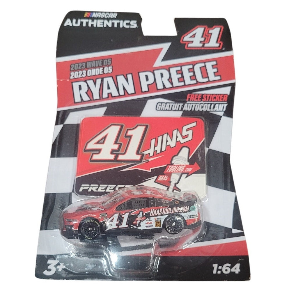 NASCAR Authentics Ryan Preece #41 Haas Tooling 1:64 Diecast Wave 5 2023
