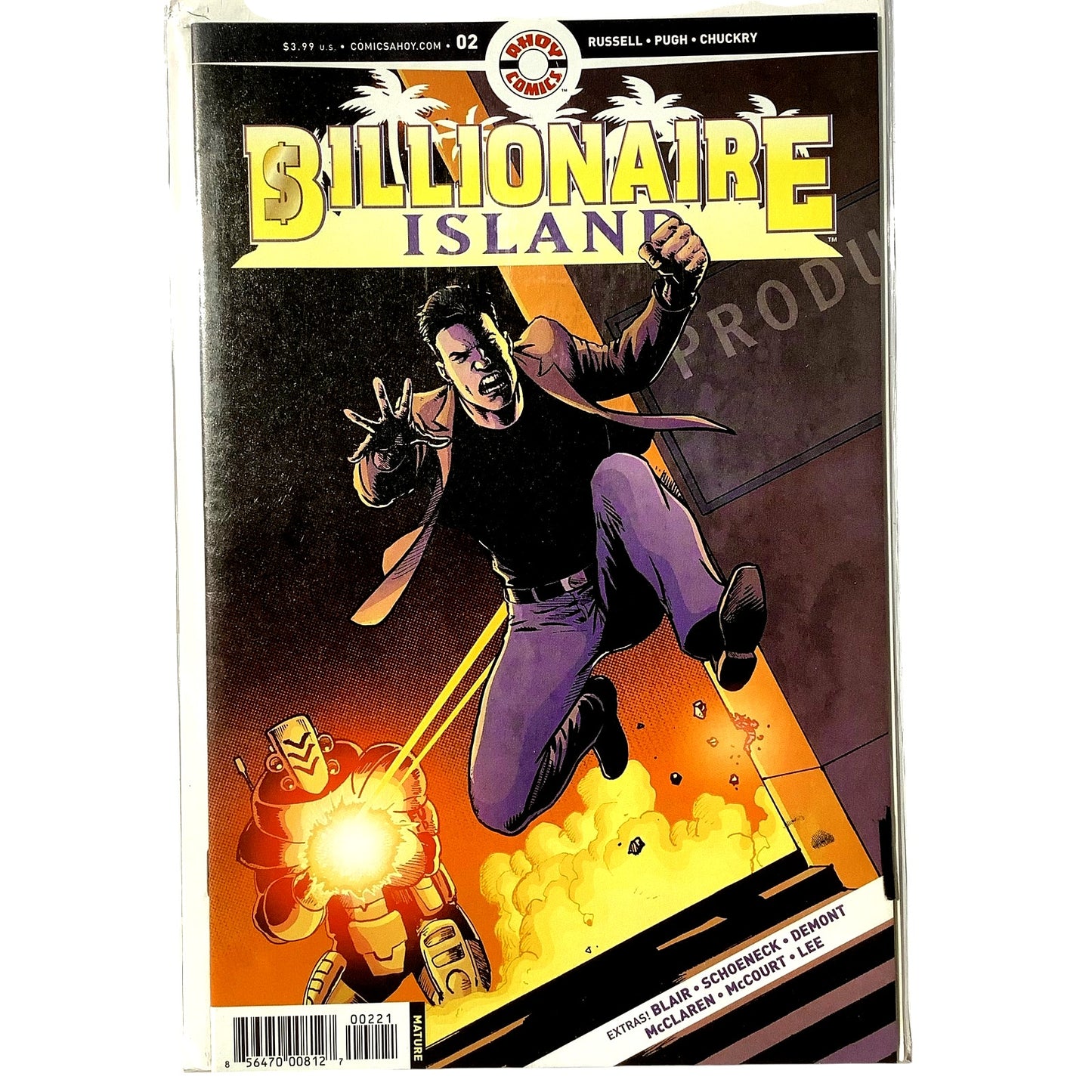 Billionaire Island #2, July 2020, Blackthorne Comics Ahoy, NM 9.4