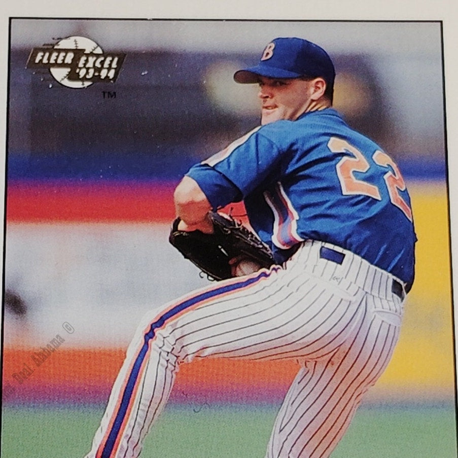 Pete Walker, Binghamton Mets, No. 240, 93-94 Fleer Excel Minor Leagues