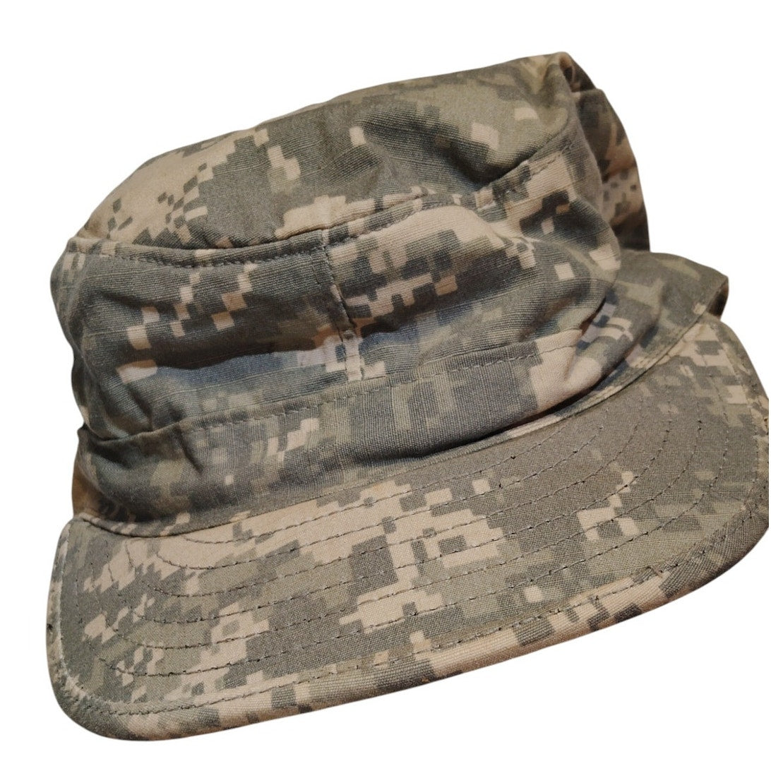 United States Digital ACU Camo Patrol Cap, Size 7-1/8, Ripstop, Propper Int, EUC