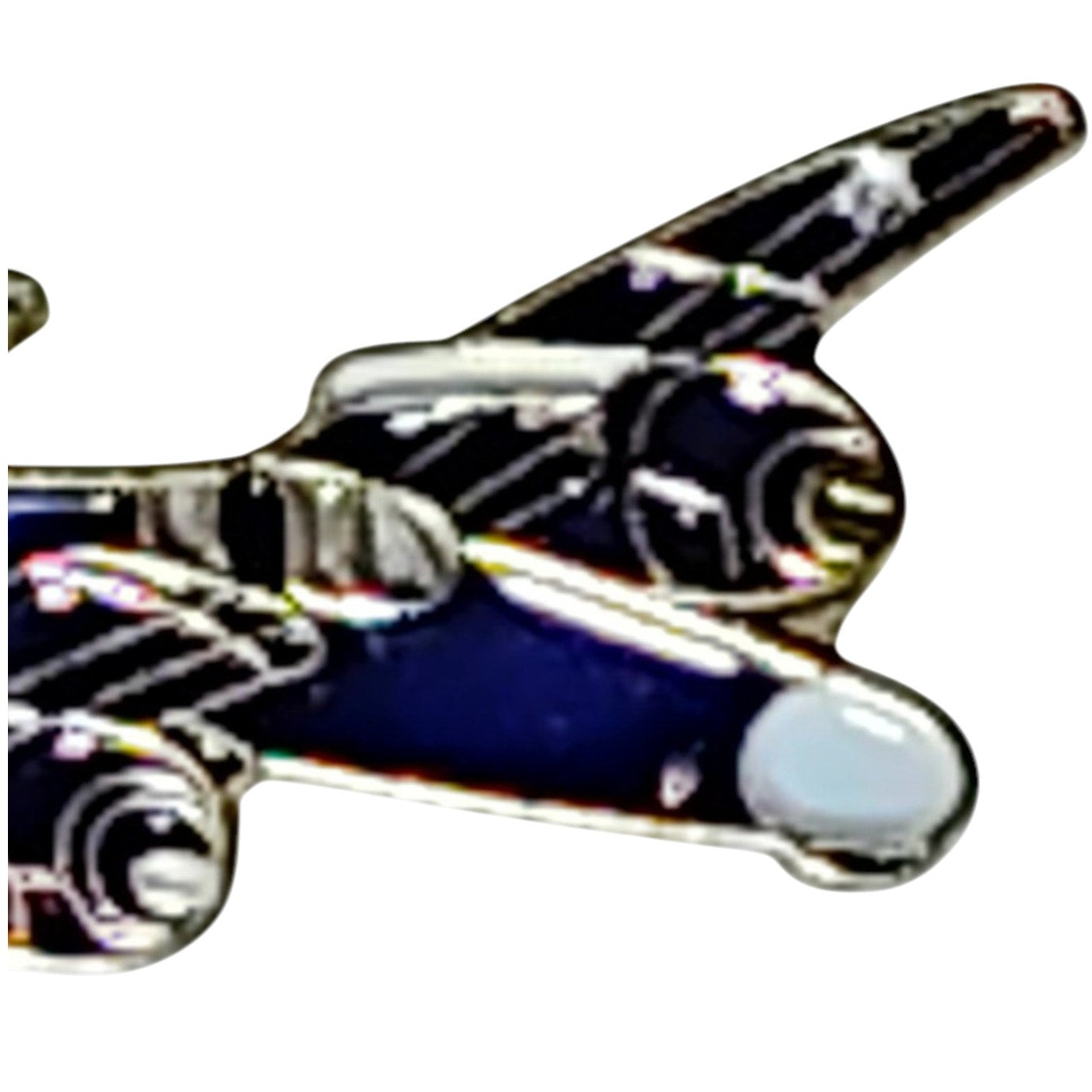 Gold & Blue F7F 2 Tiger Cat Twin-Engine Aircraft Hat, Lapel, Brooch Pin – Aviation Collectible