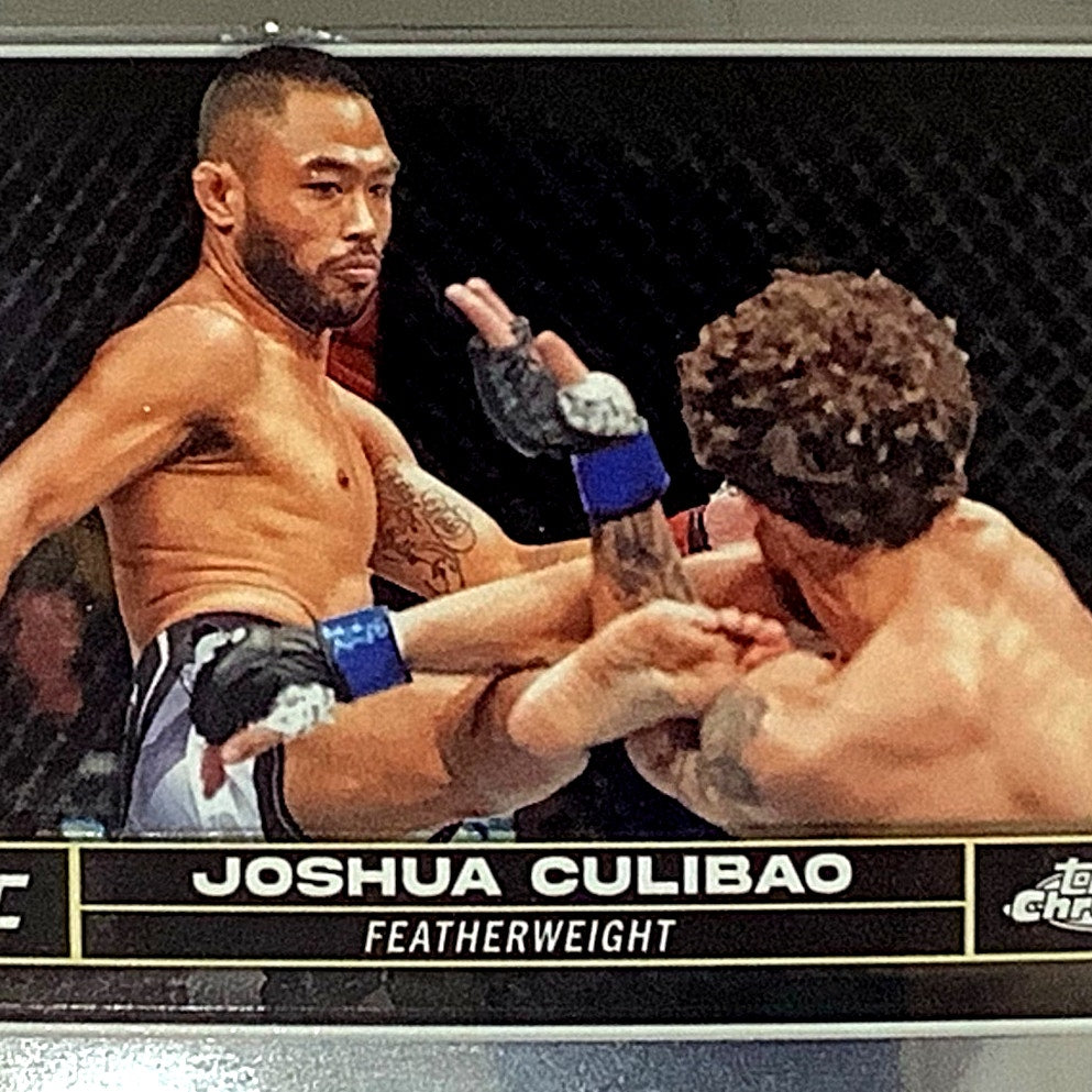 Joshua Culibao, UFC Featherweight, Card 101, 2024 Topps Chrome UFC, NM+
